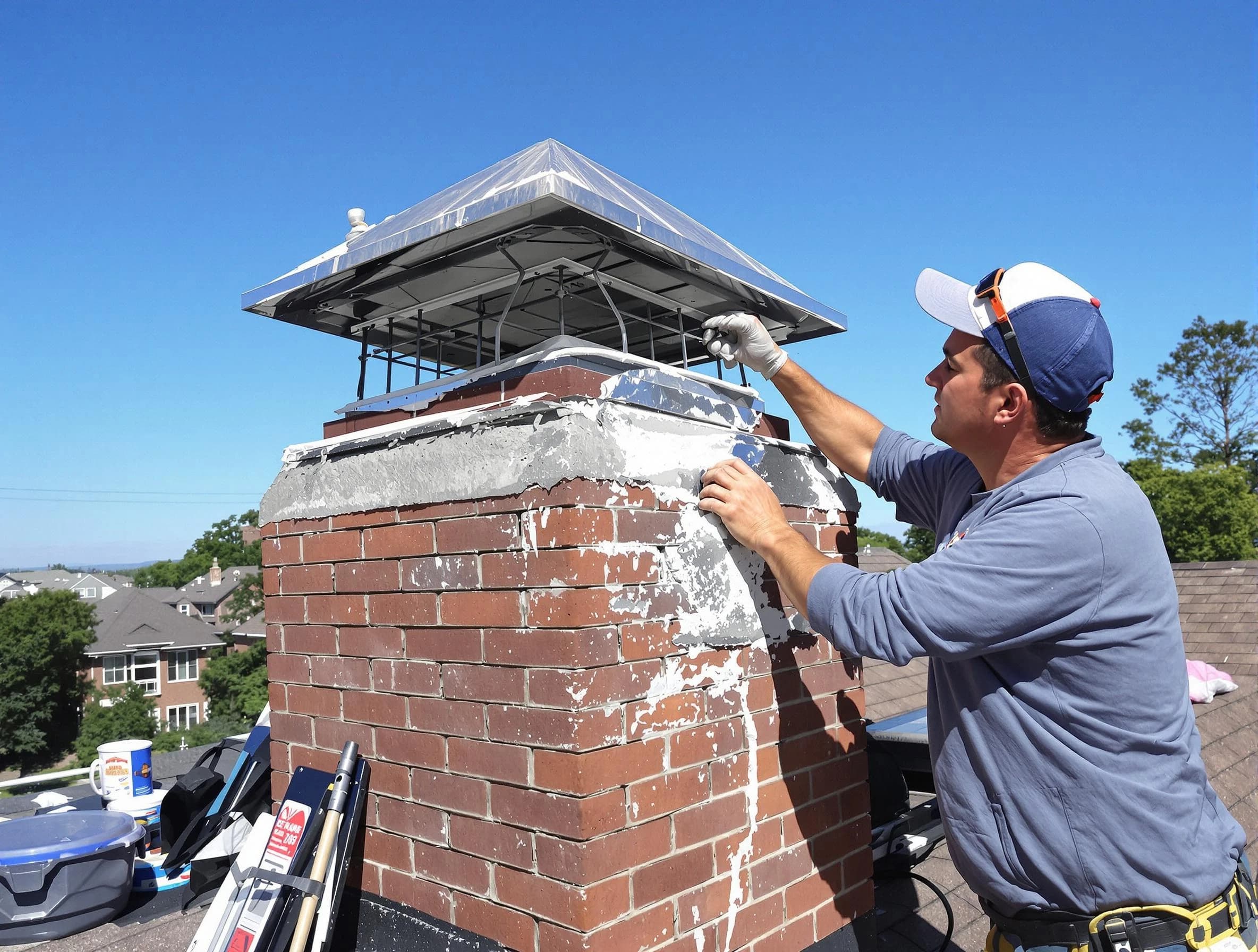 Chimney Crown Services service in West Point, UT
